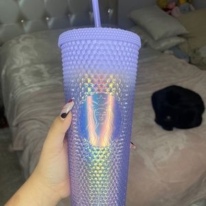 Starbucks Purple Ombre Gradient Iridescent Tumbler